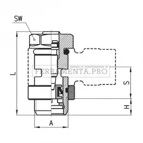 Camozzi SCU 604-1/8 - Regolatori di flusso unidirezionali Serie SCU