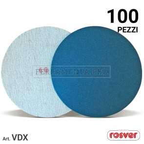 100 pezzi Disco Tela Velcrato VDX Ø150mm Gr.Z120  Dischi a Strappo in Tela allo Zirconio VDX