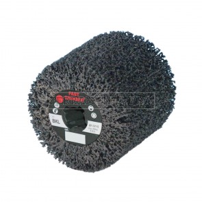 RULLO RUOTA LAMELLARE BLACK CLEANER per DECAPARE DECAPAGGIO RUGGINE OSSIDAZIONI