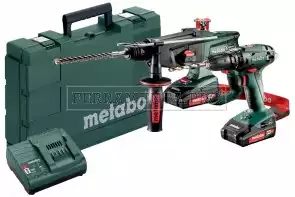Metabo Combo Set 2.3.4 18 V Macchine a batteria nel kit in Valigetta in plastica