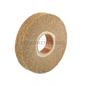 RUOTA LAMELLARE in NON TESSUTO per PRE LUCIDATURA su ACCIAIO INOX