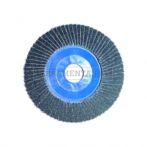 DISCO LAMELLARE in NYLON per FERRO INOX allo ZIRCONIO ABRASIVO MOLA MOLARE MADEinITALY