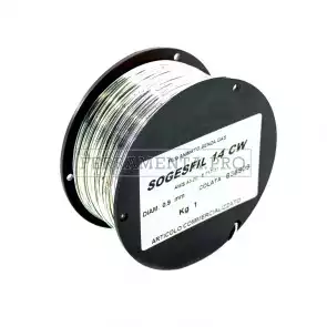 BOBINA FILO ANIMATO SENZA GAS DIAMETRO 0,9 mm per SALDATURA FERRO SALDATRICI