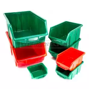 CONTENITORE IMPILABILE SOVRAPPONIBILE TERRY ECOBOX PORTA MINUTERIA MAGAZZINO