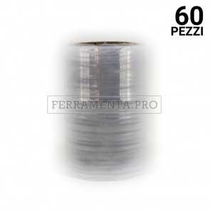 60 pezzi PELLICOLA FILM ESTENSIBILE TRASPARENTE DOMOPAK H 10cm STRETCH FILM