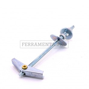 TASSELLO ANCORANTE METALLICO ANCORA ANCORINA ETAF/DD con DOPPIO DADO