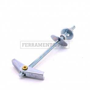 TASSELLO ANCORANTE METALLICO ANCORA ANCORINA ETAF/DD con DOPPIO DADO