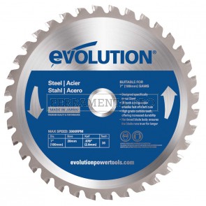 LAMA DA TAGLIO ACCIAIO per EVOLUTION EVO180 EVO230-HDX EVO355-RAPTOR