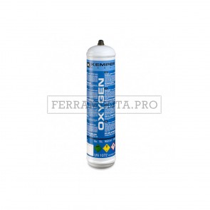 BOMBOLA GAS OSSIGENO 950ml USA e GETTA per SALDATURA OSSIACETILENICA METALLI 