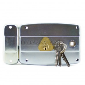 SERRATURA da APPLICARE CISA 50471 a CILINDRO 2 MANDATE con QUADRO per MANIGLIA