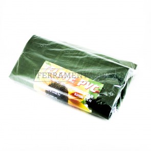 TELO INCERATO INCERATA IMPERMEABILE 110g/mq VERDE OCCHIELLATO ANTISTRAPPO per ESTERNO AUTO MOTO GIARDINO LEGNA