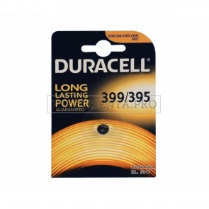 BATTERIA PILA DURACELL 399/395 1.5V D395 V395 V399 SR57 per OROLOGI GIOCATTOLI CALCOLATRICE