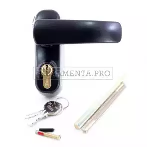 MANIGLIA e CILINDRO ISEO 94021005 COMANDO ESTERNO per MANIGLIONE ANTIPANICO