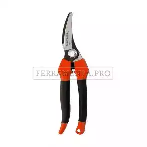 FORBICE CON LAME IN ACCIAIO e MANICI ANTISCIVOLO per VENDEMMIA e RACCOLTA AGRUMI