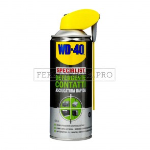 WD 40 SPECIALIST DETERGENTE CONTATTI SPRAY ASCIUGATURA RAPIDA 400ml per CIRCUITI