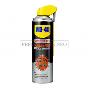 WD 40 SPECIALIST SGRASSANTE SPRAY EFFICACIA IMMEDIATA 500ml GRASSO OLIO SPORCO