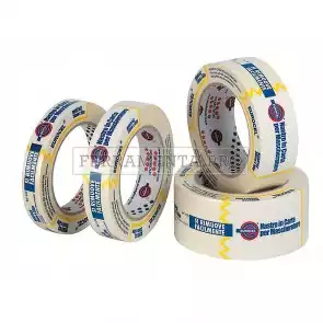 NASTRO ADESIVO IN CARTA LUNGHEZZA 50M per MASCHERATURA CASA SCUOLA UFFICIO