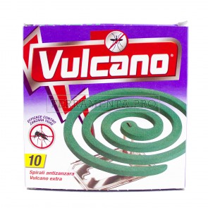 10 SPIRALI ZAMPIRONI INSETTICIDA ANTI ZANZARE TIGRE PAPPATACI INSETTI VULCANO per GIARDINO