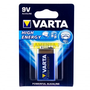 VARTA HIGH ENERGY 9V TRANSISTOR BATTERIE PILE 9 V 04922 6LP3146