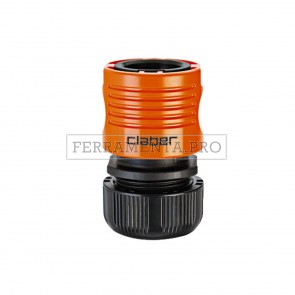 RACCORDO RAPIDO 1/2 per TUBO ACQUA GIARDINO IRRIGAZIONE CLABER 8606 8607 12-15mm QUICK-CLICK
