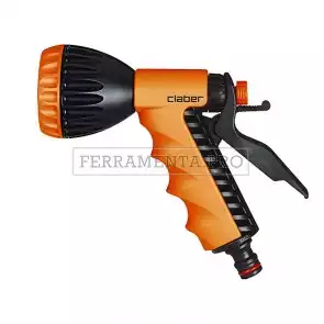 PISTOLA LANCIA a DOCCIA ERGO per IRRIGAZIONE GIARDINAGGIO CLABER 8541