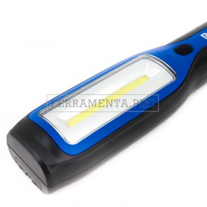 LAMPADA TORCIA da LAVORO COB LED con GANCI per CANTIERE EMERGENZA OFFICINA