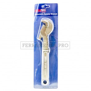 CHIAVE SPECIALE AUTOSERRANTE MULTIUSO con GANASCE DENTATE per TUBI DADI AUTOMOTIVE