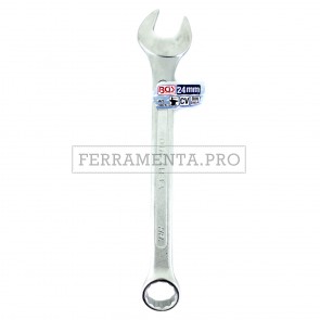 CHIAVE COMBINATA CHROME VANADIUM CROMATE  DIN 3113 A FORCHETTA e POLIGONALE