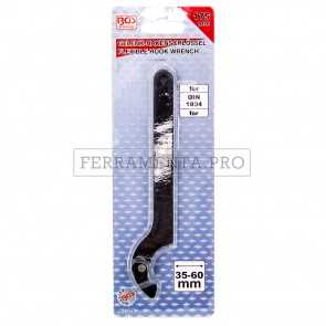 PINZA CHIAVE A SETTORE per BORCHIE GHIERE con DENTE FLESSIBILE TESTA SNODATA in ACCIAIO PROFESSIONALE