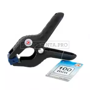 MORSETTO PINZA a MOLLA in PLASTICA ABS con ESTREMITÀ SNODATE per FISSARE BLOCCARE