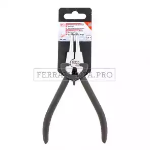 PINZA PIEGATA PER RIMOZIONE ANELLI ELASTICI SEEGER ESTERNI 19/60mm