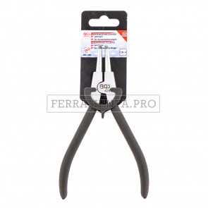 PINZA PIEGATA PER RIMOZIONE ANELLI ELASTICI SEEGER ESTERNI 19/60mm