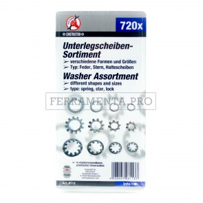 KIT ASSORTIMENTO RONDELLE DA 720 PEZZI PROFESSIONALE