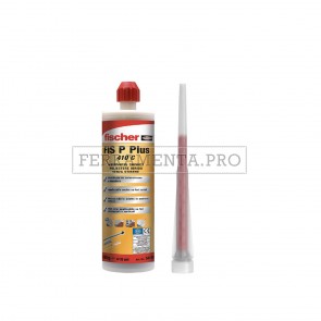 CARTUCCIA ANCORANTE FISCHER FIS P PLUS 410 C RESINA POLIESTERE CERTIFICATA 410ml