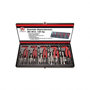 KIT 130 pz RIPARAZIONE FILETTATURE RIPARA FILETTI RIPORTATI ELICOIDI MASCHI
