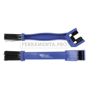 SPAZZOLA per PULIRE PULIZIA MANUTENZIONE della CATENA MOTO MOTOCICLI L. 250 mm