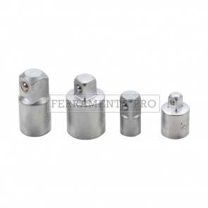 SET 4 RIDUZIONI RIDUTTORI ADATTATORI ATTACCO QUADRO per CRICCHETTO BUSSOLA