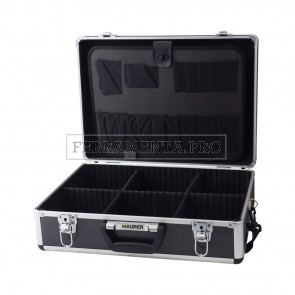 VALIGIA VALIGETTA PORTAUTENSILI in ABS NERO 46x33x15 cm per LAVORO UTENSILI