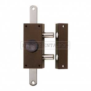 SERRATURA ISEO TRIPLICE A POMPA 910335 BRONZO ASTE PORTONCINO BLINDATO SICUREZZA