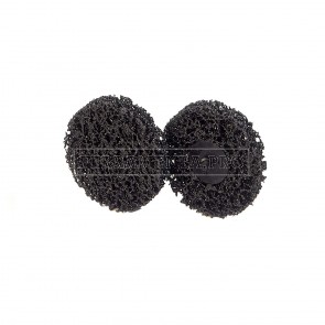 MINI DISCO ABRASIVO BLACK CLEANER ATTACCO RAPIDO TIPO ROLOC per PULIRE RUGGINE 