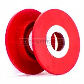 ADATTATORE COPPIA di FLANGE RIDUZIONE FORO per RUOTE LAMELLARI da 54mm a 16 20 25 30mm