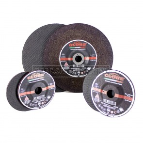 DISCO MOLA SBAVO CENTRO DEPRESSO GLOBE per FERRO INOX SBAVATURA ACCIAIO A24-30-36 Q