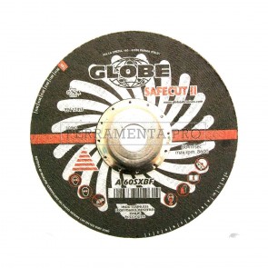DISCO MOLA TAGLIO con CENTRO DEPRESSO GLOBE SAFECUT per ACCIAIO INOX A60SX