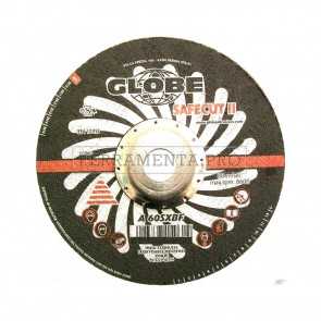 DISCO MOLA TAGLIO con CENTRO DEPRESSO GLOBE SAFECUT per ACCIAIO INOX A60SX