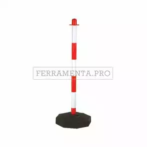 COLONNINA ASTA COLONNA PER DELIMITAZIONI BASE RIEMPIBILE ACQUA SABBIA