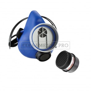 MASCHERA RESPIRATORIA RIUTILIZZABILE con FILTRO A1P2 per POLVERE GAS