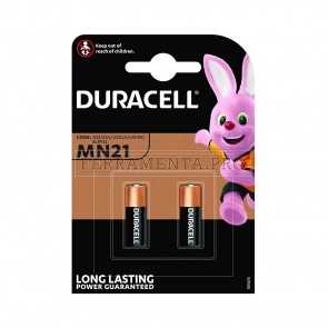 BATTERIA PILA DURACELL MN21 12V A23 V23GA 3LR50 per TELECOMANDI SICUREZZA 