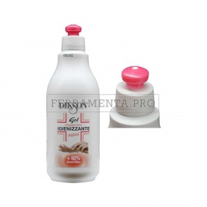 IGIENIZZANTE DISINFETTANTE MANI in GEL con ALCOOL 60% da 500 ml VIRUS BATTERI