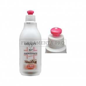 IGIENIZZANTE DISINFETTANTE MANI in GEL con ALCOOL 60% da 500 ml VIRUS BATTERI 
