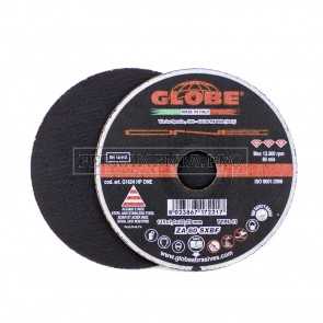 DISCO TAGLIO GLOBE HP ONE ULTRASOTTILE 1,00mm per TUBI e LAMIERE di ACCIAIO INOX FERRO